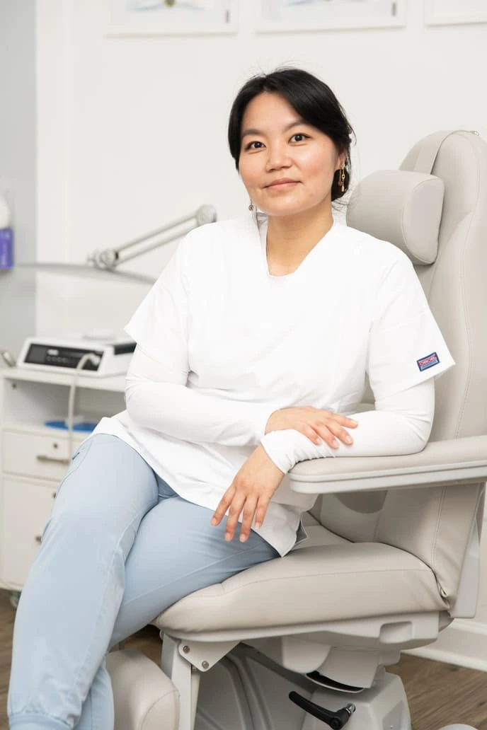 Iryna Mozghovenko, Licensed Nail Specialist and founder of Medical Pedicure Center in Rockville